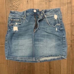Garage Jean skirt